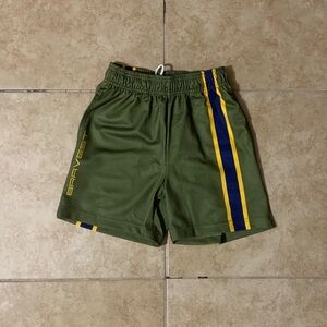 Bravest Studios Shorts Mens XS Green Yellow Blue Y2k